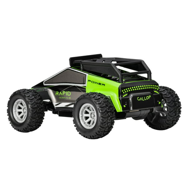 Auto de control remoto para niños – Coche de carreras RC de alta velocidad  con 2 baterías recargables, 1/20 2WD todo terreno Hobby RC Cars Juguetes