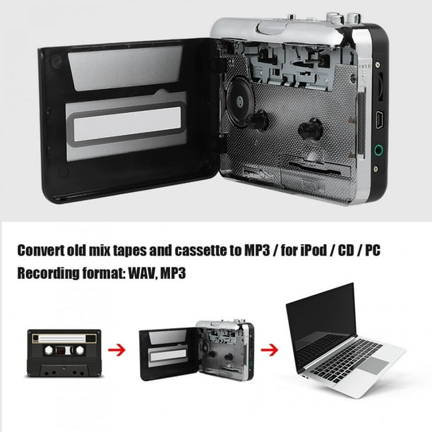 ▷ Chollo Reproductor y convertidor Reshow de cinta audio cassette