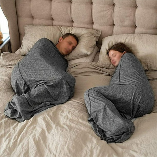 Sacos de dormir para adultos con pies en diseño de hojas