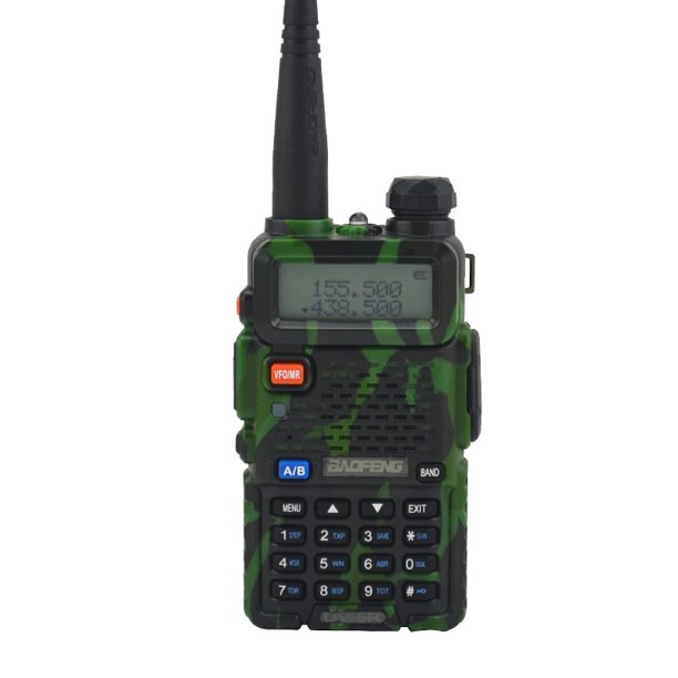 Transceptor de Banda Dual Baofeng UV-5R - Negro