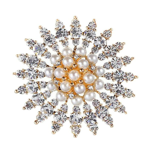 Bauhinia-broches elegantes de diamantes de imitación para mujer, broche de  flores de cristal de aleación, Pin de solapa, ramillete, joyería de boda,  ramo, Bisutería - AliExpress
