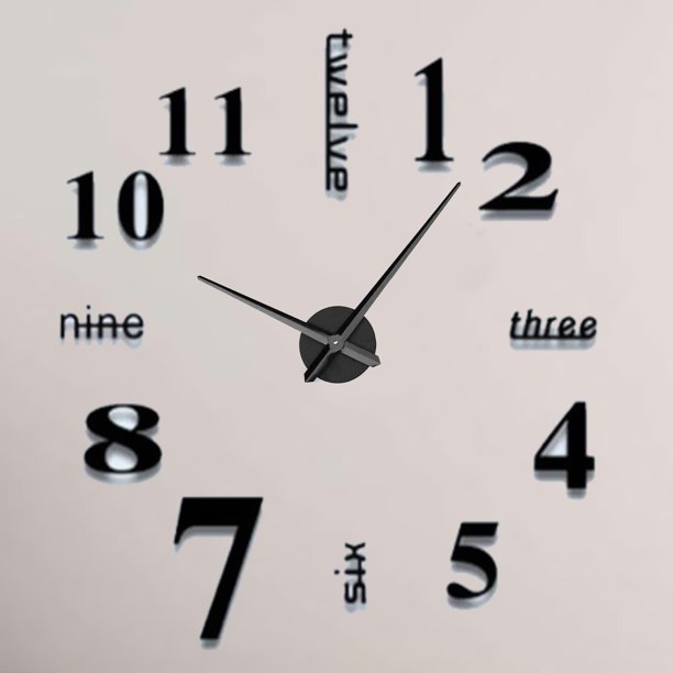 Kit de Maquinaria Reloj con Agujas, Eje 12 mm
