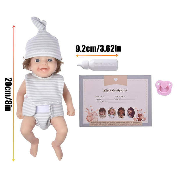 Muñecas de bebé realistas de silicona de cuerpo completo - Muñecas bebé  bebé - Baby Reborn Muñecas de silicona de cuerpo completo Set de regalo  para