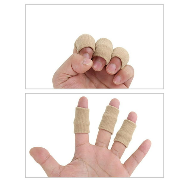 10 UdsFundas para dedos soporte Brace elástico pulgar nudillo Protector  (camello) Ndcxsfigh Nuevos Originales