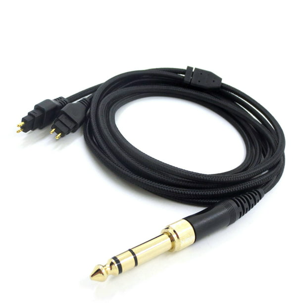 Kuymtek Cable de audio de 6,35 mm para auriculares Sennheiser HD580 HD600  HD650 HD660