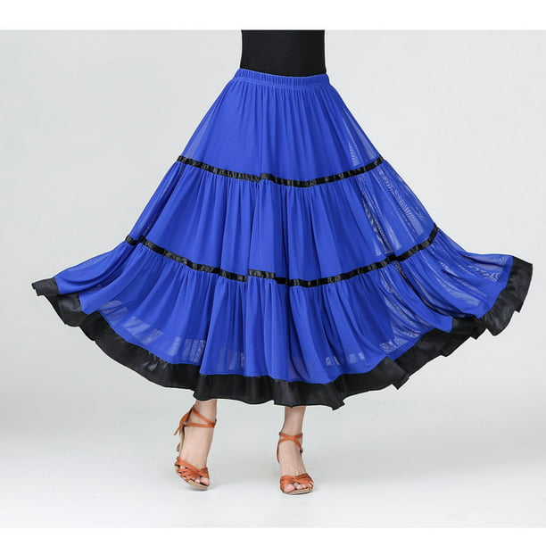disfraz mujer flamenca azul
