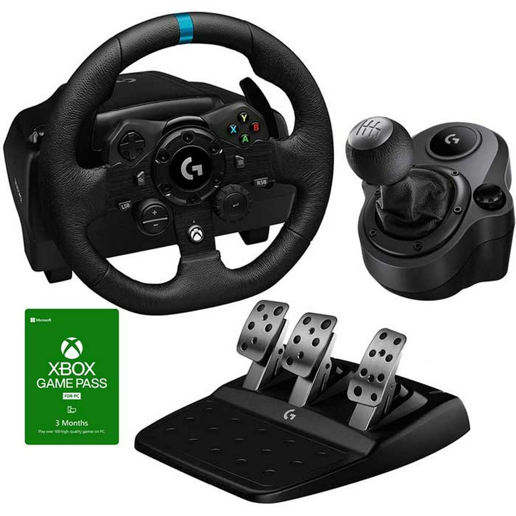 Kit Logitech G923 Para Xbox Series y PC Volante y Pedales – Doble click  unilago