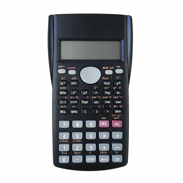 Calculadora científica Pantalla LCD de 10 + 2 Herramienta de matemáticas para estudiantes Ca Inevent EL000632-00 | en línea