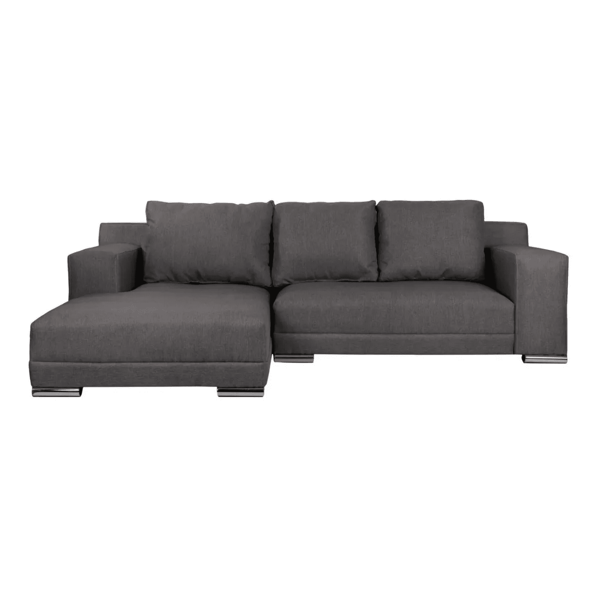 Sala Esquinera Ara Lino Gris Minimalista Moderna Sillones Salas Lounge