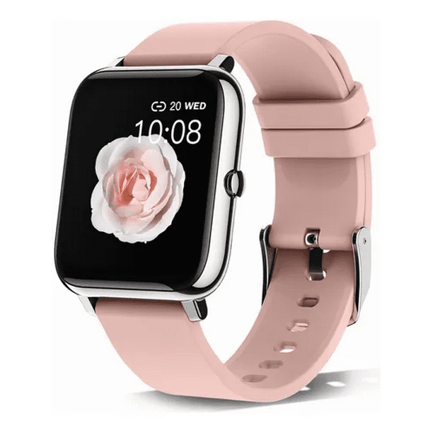 Reloj Inteligente Mujer Deportes Bluetooth Impermeable Rosa Malubero  Memoria interna 64 MB