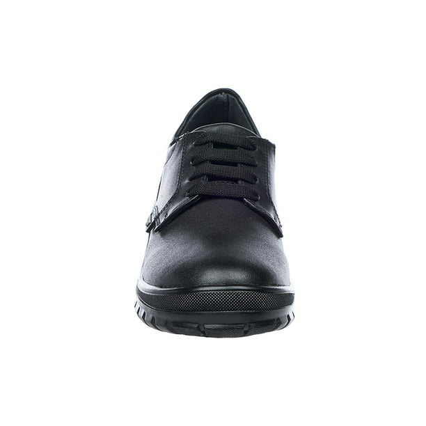 Zapatos Escolares Casuales Para Niños Juvenil Piel Negros Con Agujeta negro 23 INCÃ“GNITA 131B14 | Bodega Aurrera en línea