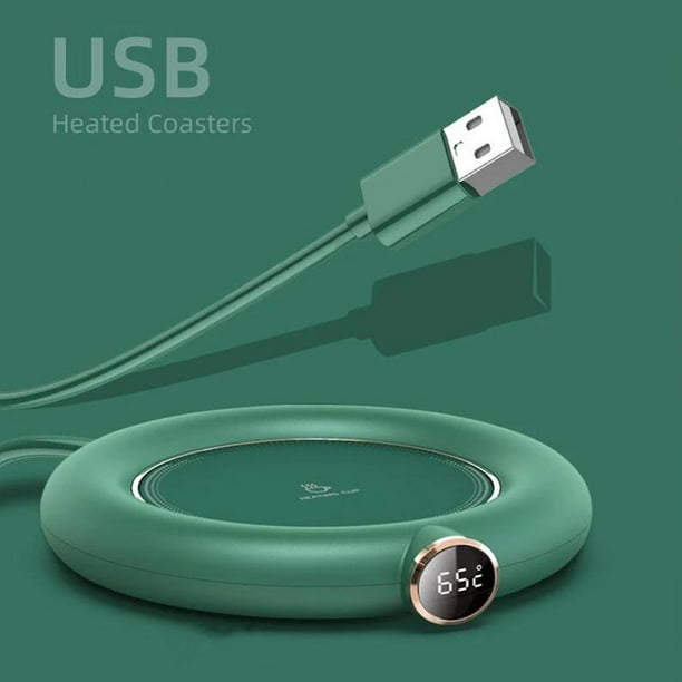 Posavasos calefactable El posavasos calefactor USB es adecuado