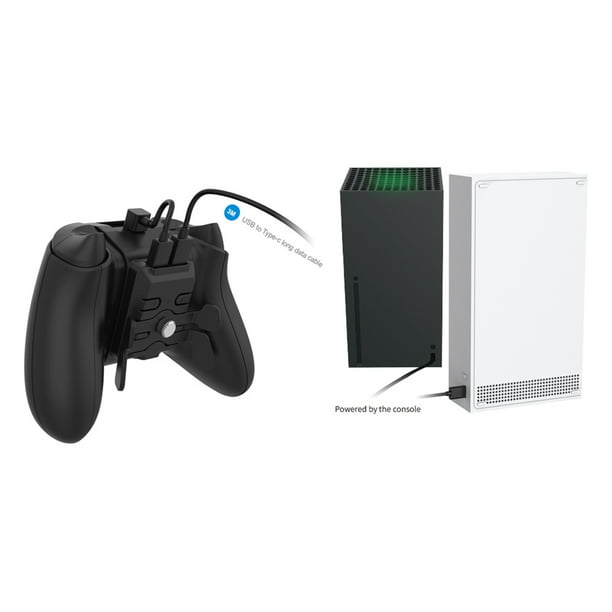 Soporte para controlador de cubierta antipolvo para consola Xbox Series X,  soporte de montaje accesorios para controlador Xbox Series X y auriculares