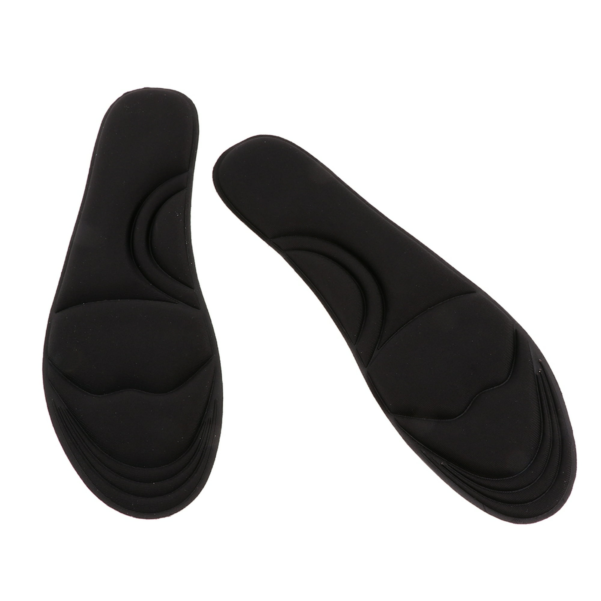 1 Par Plantillas De Zapatos Deportivos De Absorbente Negro Jinwen Plantillas De Calzado 5200