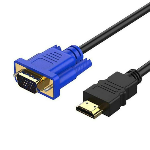 Cable Adaptador Hdmi A Vga 1.5 Metros Full Hd 1080p