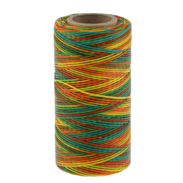 30 colores de 0.039 in de poliéster encerado pulsera cordón de cera  recubierto de cera para pulseras hilo encerado para fabricación de joyas  cuerda