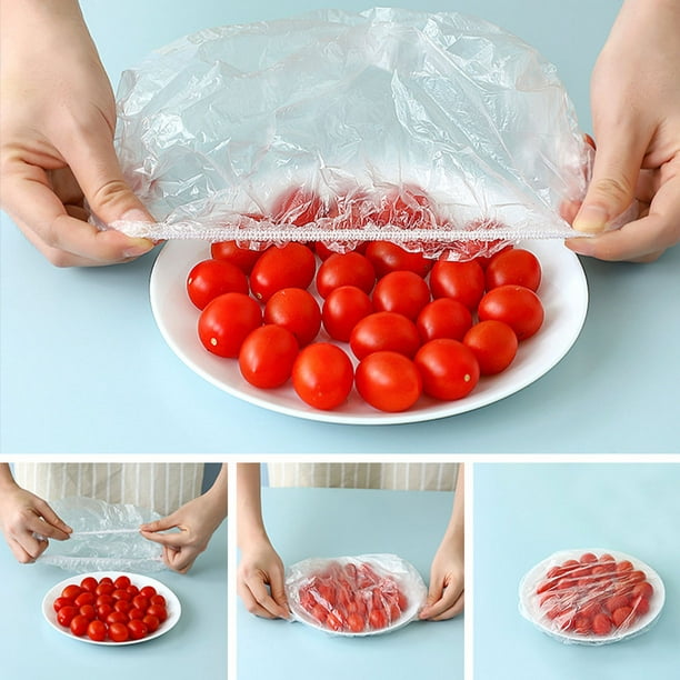  6 tapas de silicona para mantener frescas tapas elásticas de  silicona para alimentos, olla, plato, accesorios de cocina (rojo) : Hogar y  Cocina