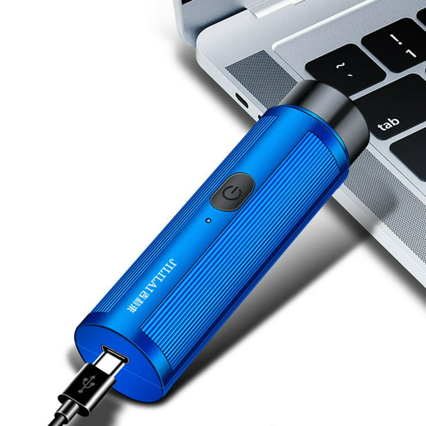 Mini afeitadora USB con indicador de carga LED, afeitadora