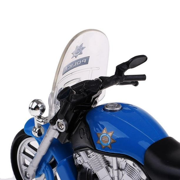 Juguete de Vehículos en Miniatura Modelo de Motocicleta de Pantrul de Tirón  Detrás de Diversión para Niñas Azul CUTICAT Juego de motos