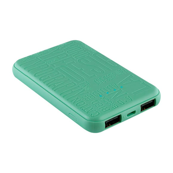 batería externa green leaf ip4213tq cargador para celular 2 entradas usb green leaf bateria portatil