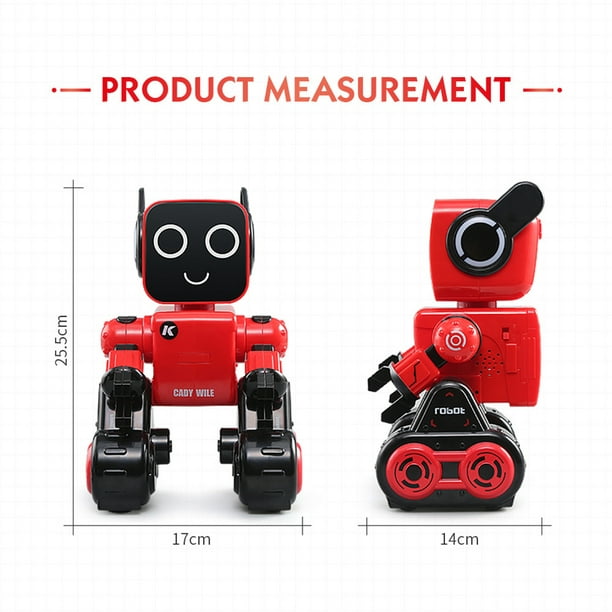 Robot Inteligente Para Niños Rojo