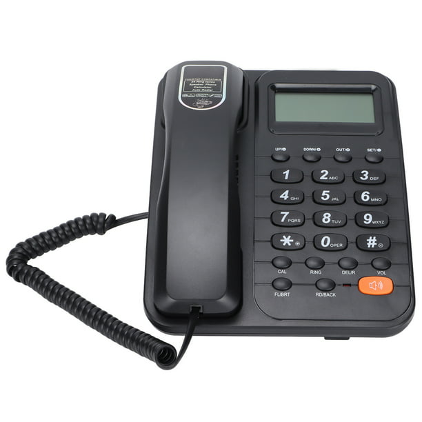 Teléfono con cable, KXT2029CID Teléfono con cable Teléfono fijo de oficina  con cable Teléfono de oficina Diseñado por expertos