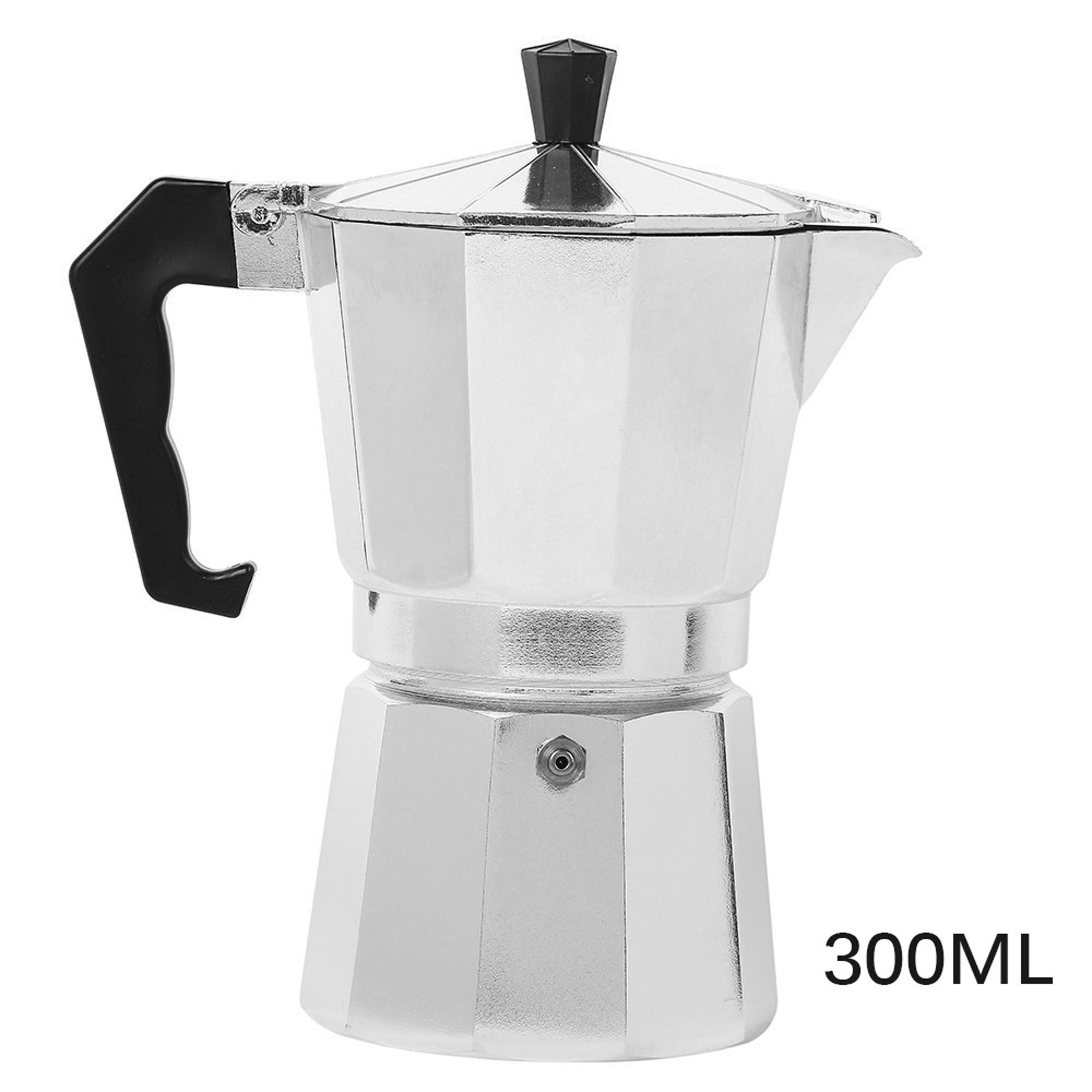 Moka - Cafetera de café expreso para estufa, 4 tazas/6.8 fl oz, cafetera  moka de acero inoxidable, cafetera moka italiana, suministros de cocina