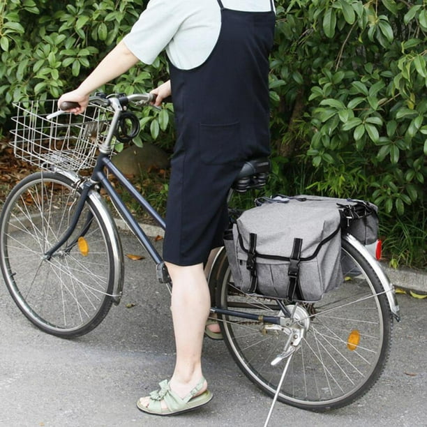 Bolsa para maletero de bicicleta, portaequipajes trasero para
