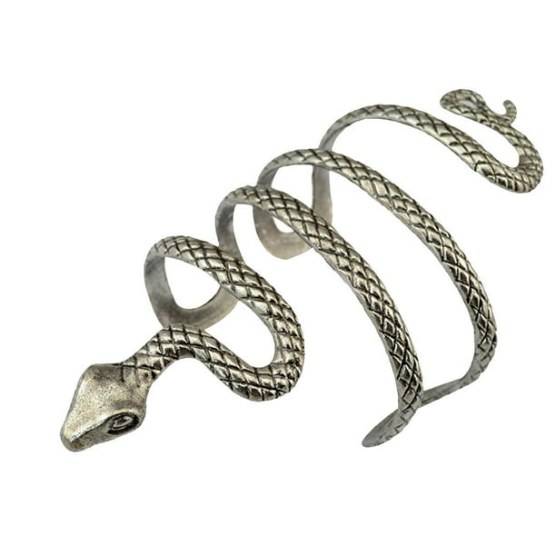 2x de serpiente curvo imitado, , de aleación para hombres, mujeres, accesorios d Fernando Brazalete de serpiente Craved | Aurrera en línea