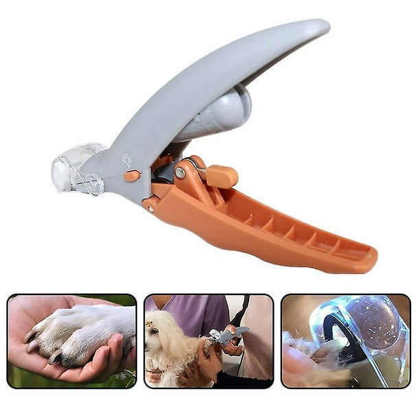 Cortaúñas eléctrico automático con pilas, recortador de uñas para perro,  gato, cuidado de la pata de garra, amoladora de cuidado de la pata de aseo
