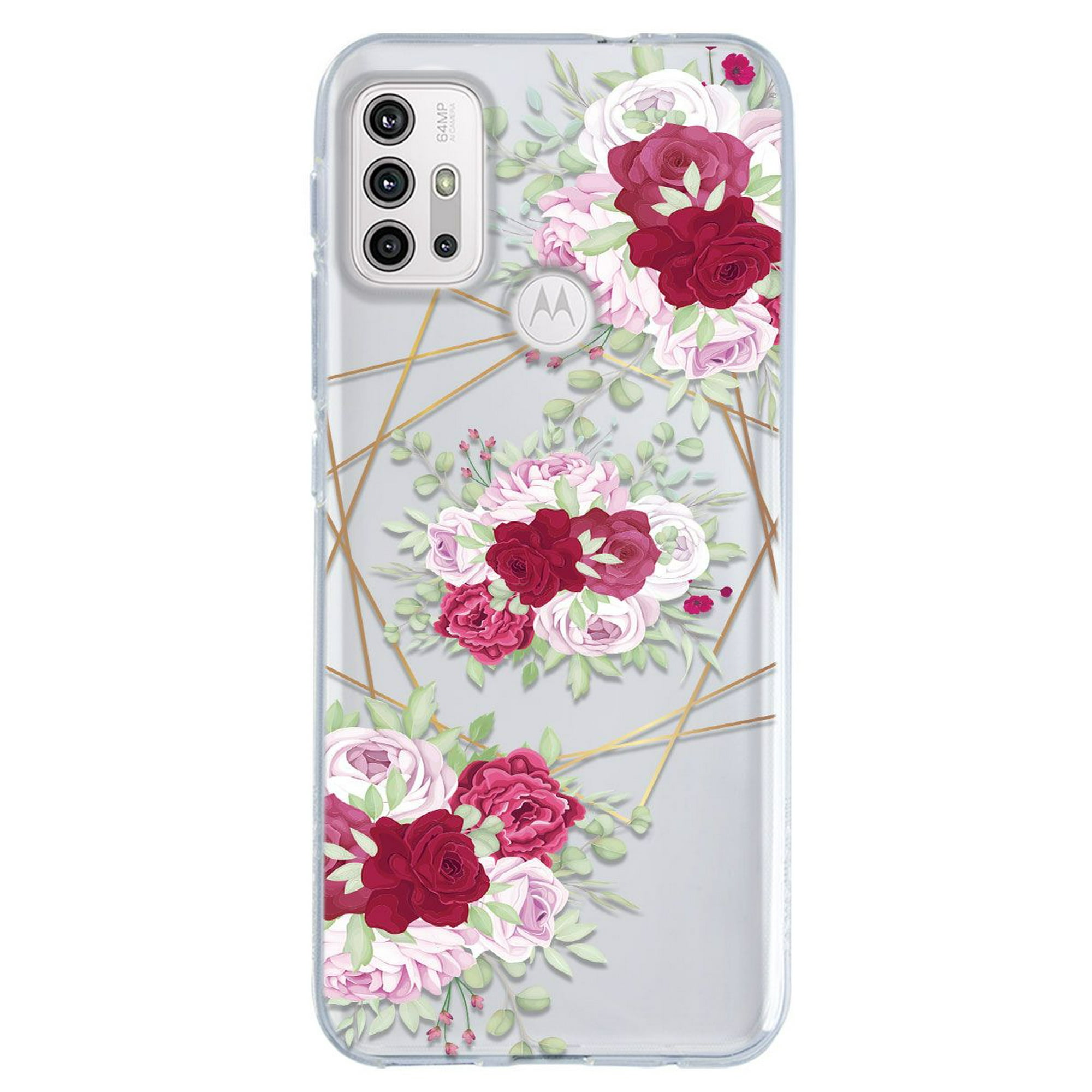 Funda Teléfono Patrón Popular Flores Pintura Óleo Motorola - Temu Mexico