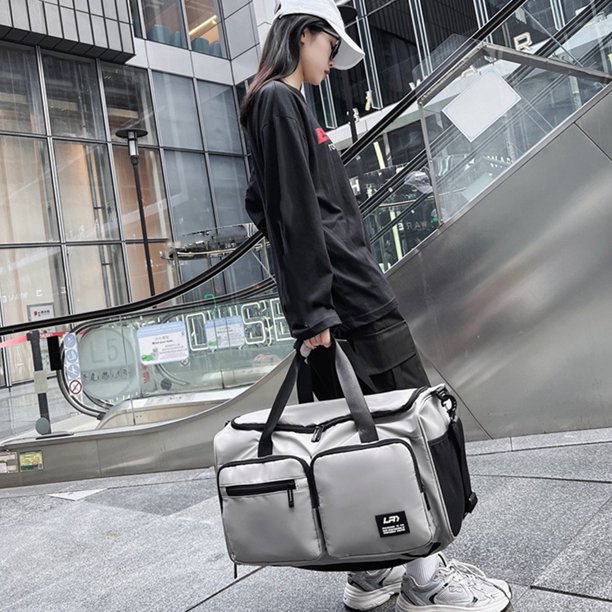 Mochila de viaje de ocio con compartimento para zapatos y bolsa de equipaje  para estudiantes con bolsillo húmedo