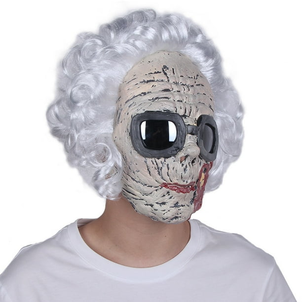 Máscara de Halloween Máscara de anciano realista Máscara de látex humano  aterrador, Máscara de miedo JM
