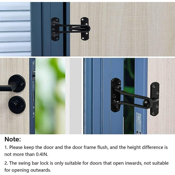 Cerradura de doble puerta para armario de seguridad con llaves, cerraduras  de armario de cocina para adultos, cerradura de almacenamiento fácil de