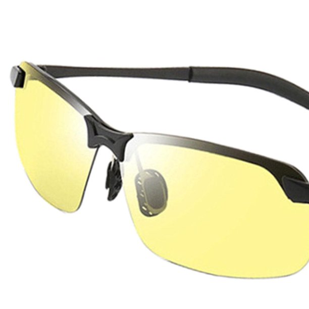  Gafas de conducción nocturna antideslumbrantes polarizadas HD  visión nocturna gafas para conducir, Marco negro/ lente amarillo : Ropa,  Zapatos y Joyería