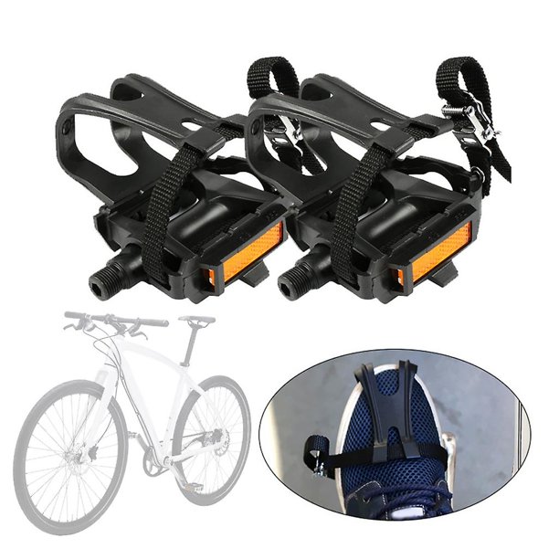 Black Pedales multiusos para bicicletas Pedales de bicicleta con