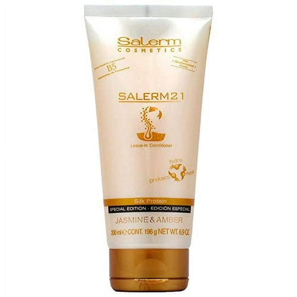  Salerm Cosmetics 21 acondicionador sin enjuague, provitamina B5  Lipsomes y proteína de seda (34.5 onzas, tamaño de bañera grande) : Belleza  y Cuidado Personal