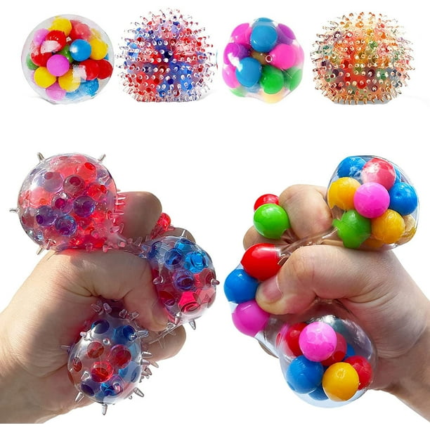  Juguetes que cambian de color de bola antiestrés : Juguetes y  Juegos