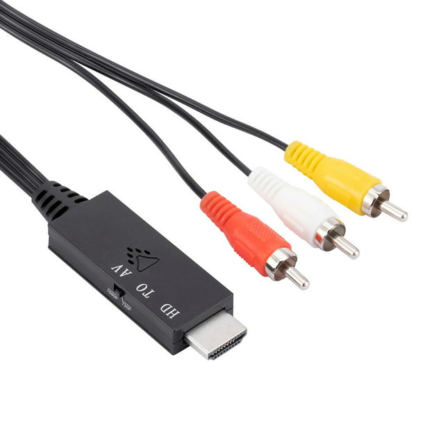 Cable Adaptador Hdmi 1 cable adaptador convertidor hembra compatible con  HDMI macho a HDMI 1080P Likrtyny Para estrenar