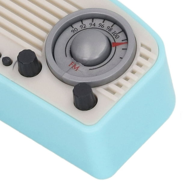 Modelo de mini radio para casa de muñecas, modelo de mini radio