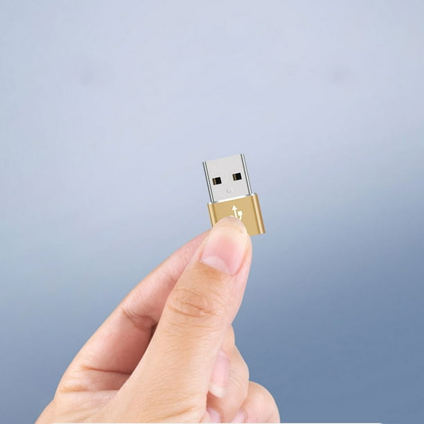 2x USB 3.1 Tipo C Hembra a USB 3.0 A Macho Adaptador Datos+Carga