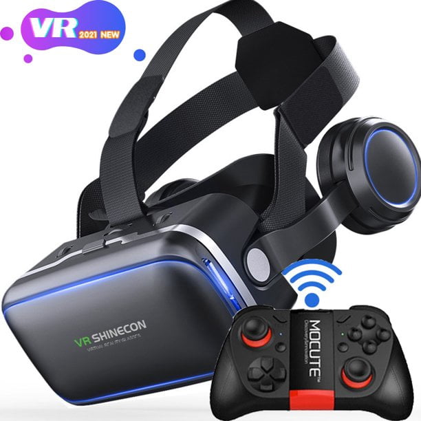 Auriculares de realidad virtual compatibles con iPhone y Android, gafas  universales de realidad virtual para niños y adultos, auriculares de  realidad