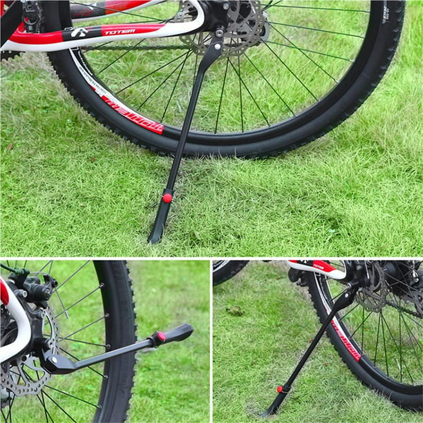 Soporte de bicicleta para bicicleta de montaña – Soporte ajustable  Accesorios de bicicleta para bicicletas de adultos, soporte lateral de  bicicleta