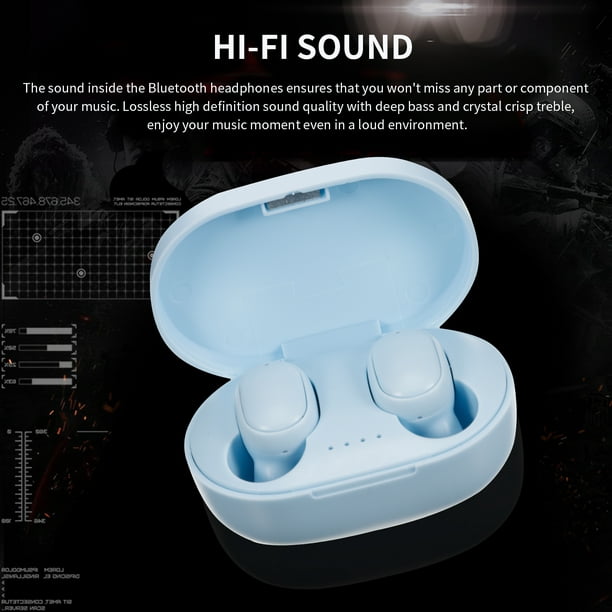 Auriculares Deportes Mini Estéreo en el oído Auriculares Auriculares  inalámbricos para Xiaomi para Huawei para iPhone Auriculares Bluetooth  Yuarrent EL006333-00