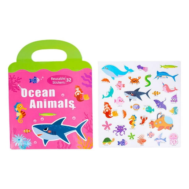 Ocean - Sticker book - Libro de pegatinas