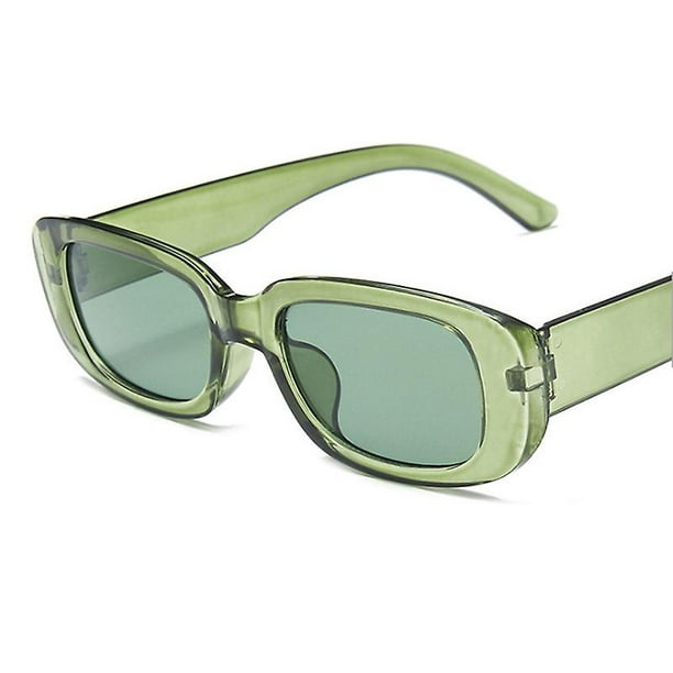 Gafas De Sol Rectangulares Retro Para Mujer Anteojos De Verano