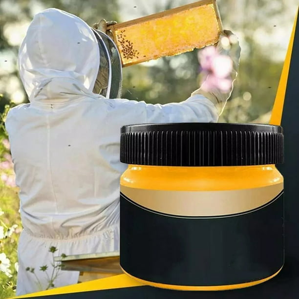 Cera de abeja Natural para pulido de muebles, cera de abejas