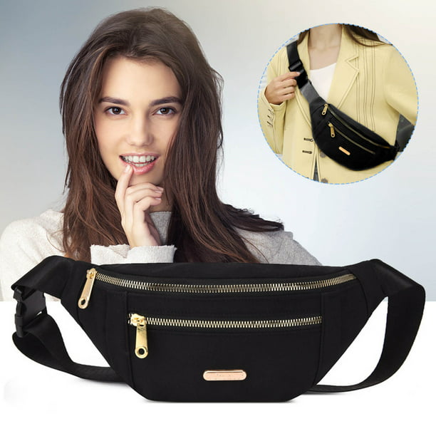 Riñoneras para mujer, bolsos cruzados a la moda, bolso cinturón, bolso de hombro de tela Oxford, Wmkox8yii jkg5183 | Walmart en línea