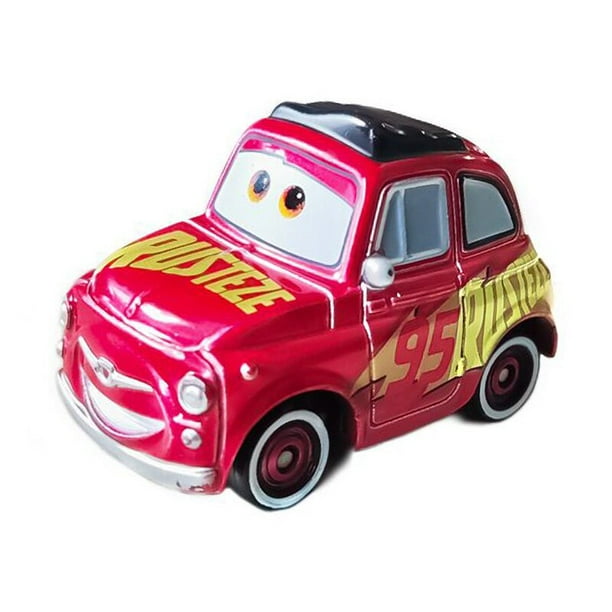 Disney Cars Rayo McQueen, fundición a escala 1:55