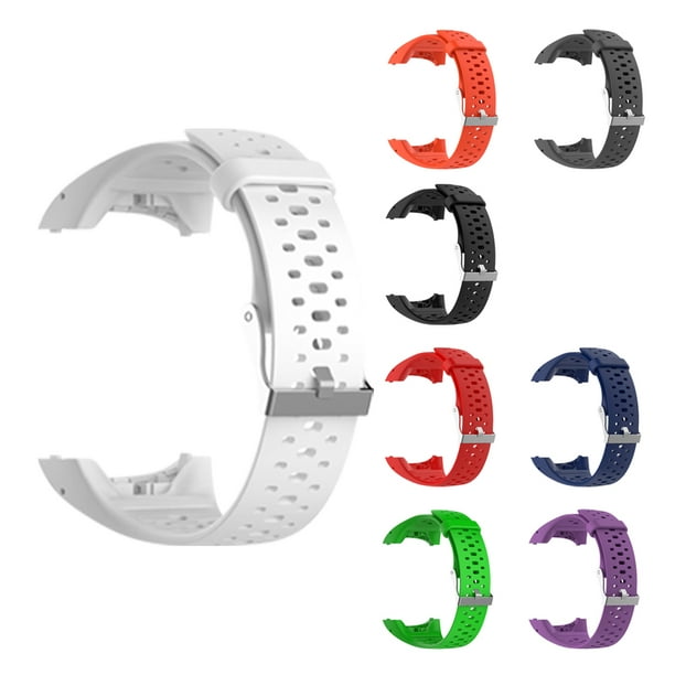 correa de silicona para polar m400 m430 gps deportes smart watch reemplazo  correa de reloj pulsera con herramienta correa de reloj